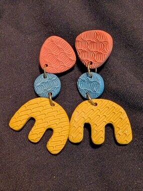 Stina B Colourful Earrings